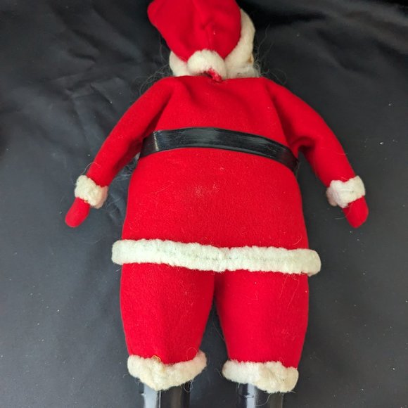 Vintage 1950s Santa Claus 12" Inch, Vintage Christmas Made In Japan Red Mittens - Picture 5 of 7